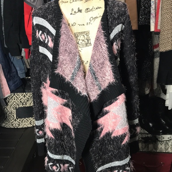 BCBG Fuzzy Sweater - Picture 6 of 6